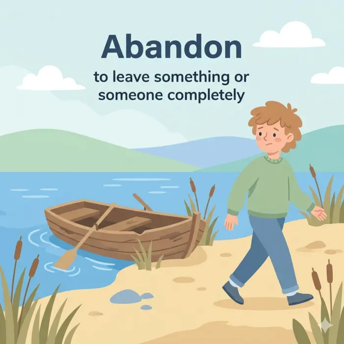 Illustration for Abandon