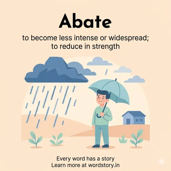 Illustration for Abate