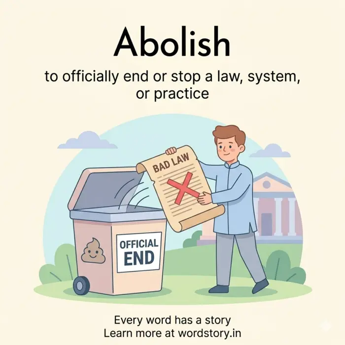 Illustration for Abolish